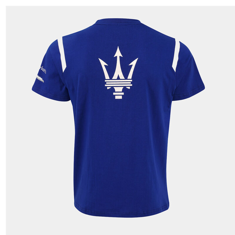 MASERATI FE MENS TEAM TEE - blue