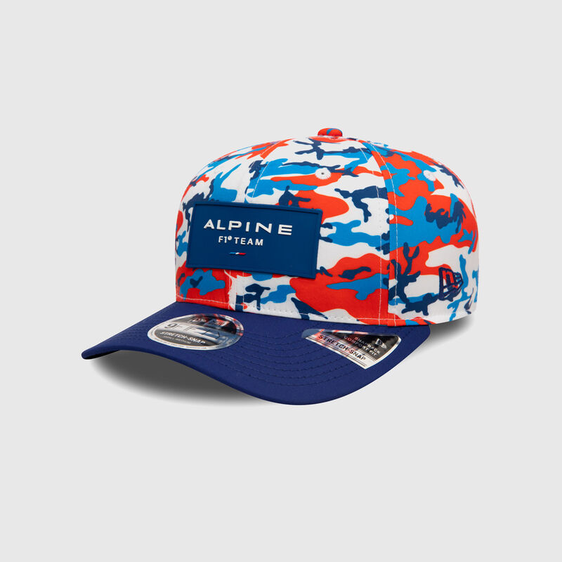 ALPINE SL FRANCE 9FIFTY STRETCH SNAP CAP - white