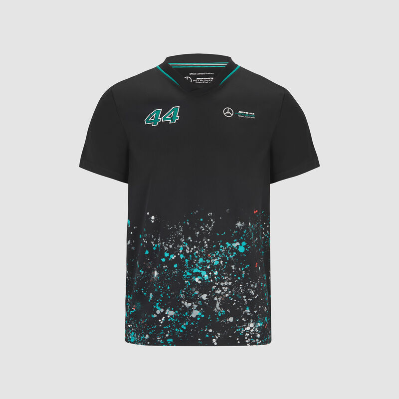 MAPF1 FW LEWIS #44 SPORTS TEE - black