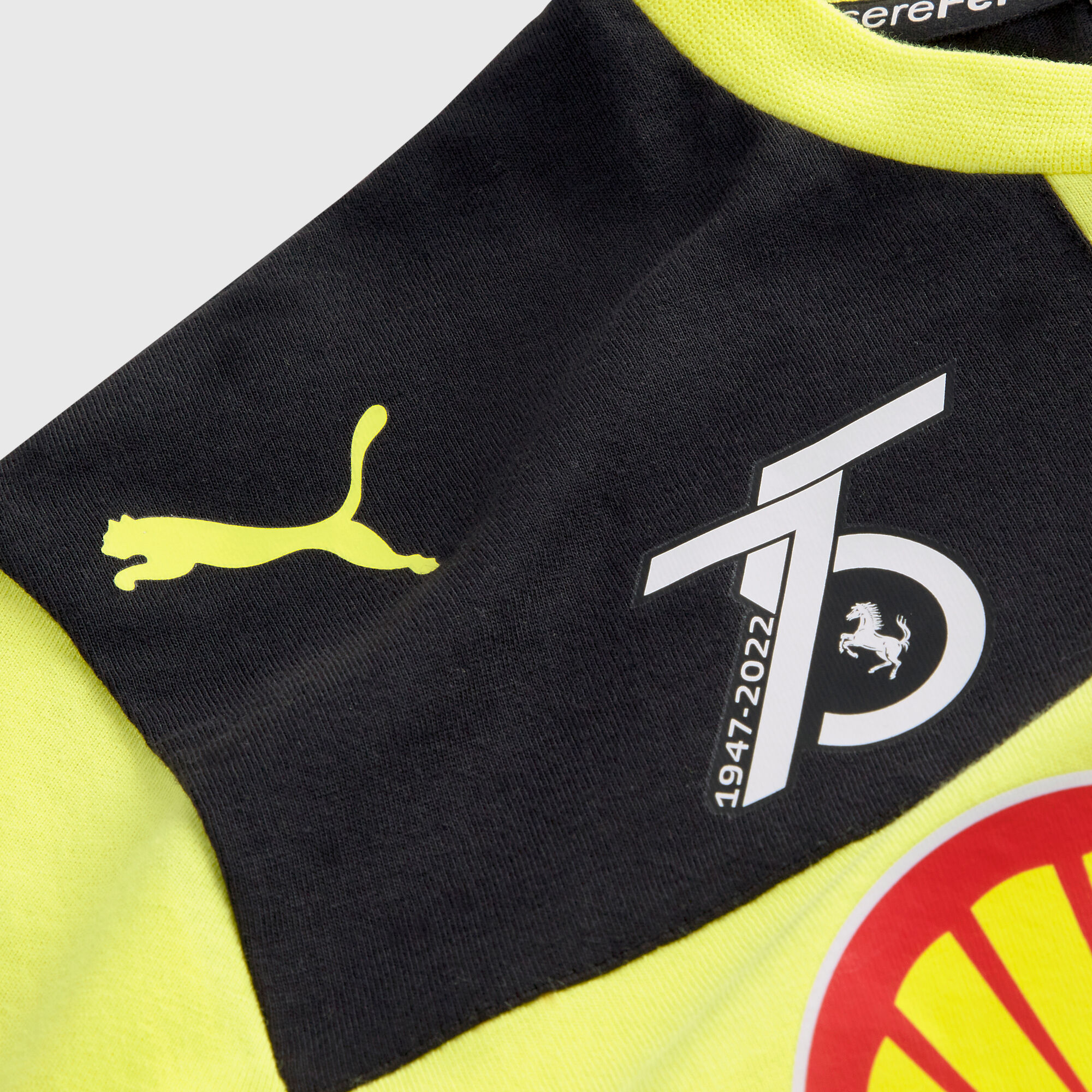 Yellow ferrari shirt deals