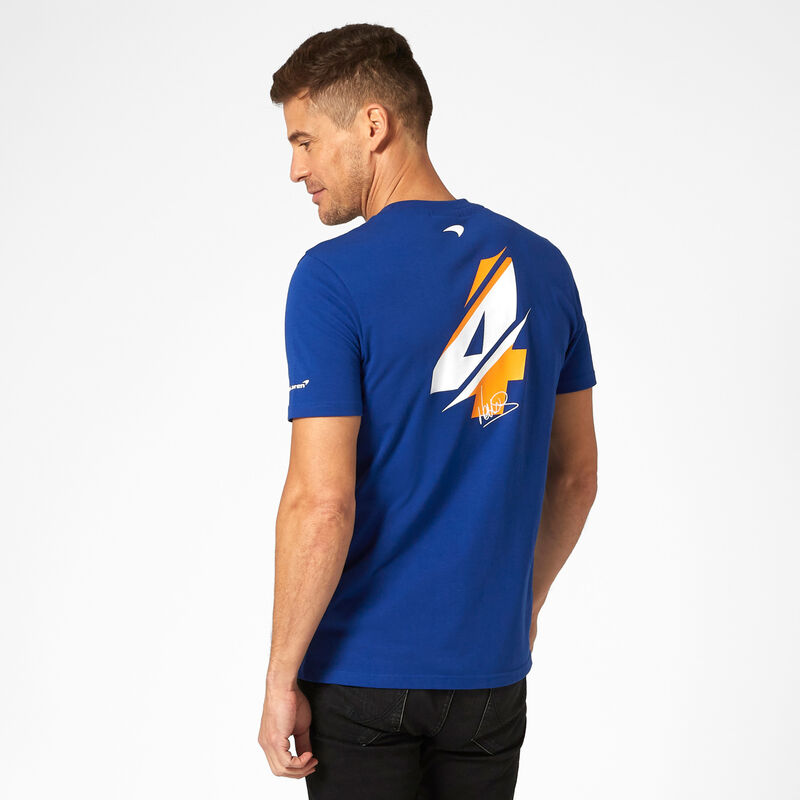 MCLAREN FW MENS LANDO GRAPHIC TEE - blue