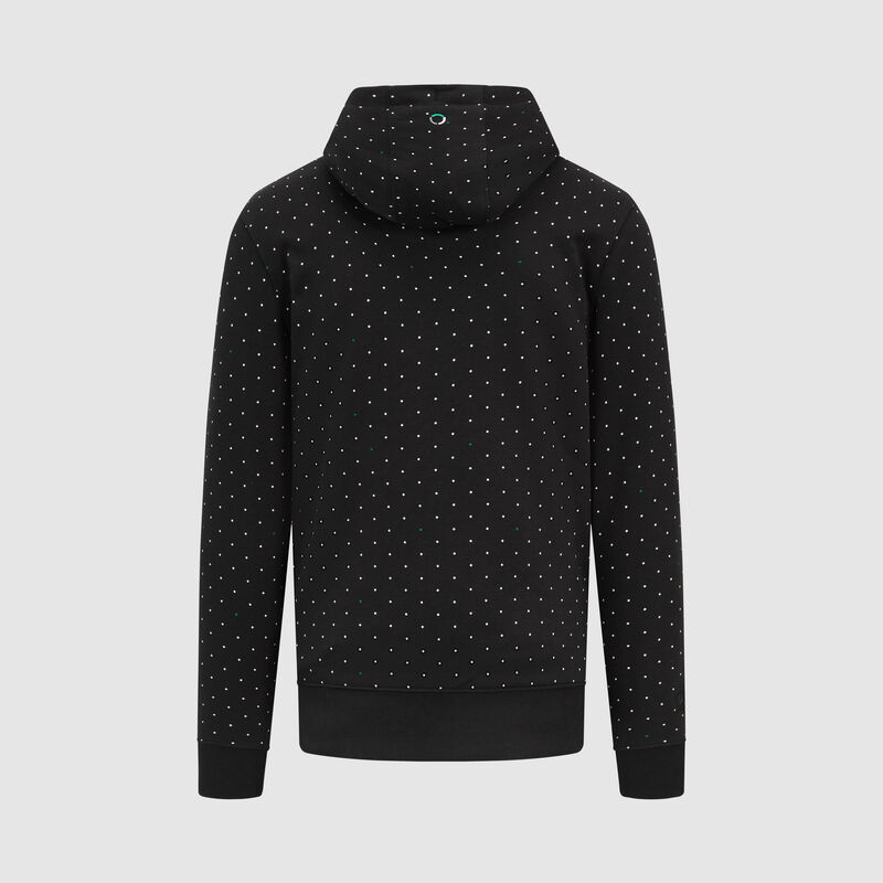 MAPF1 FW POLKA DOT HOODY - black