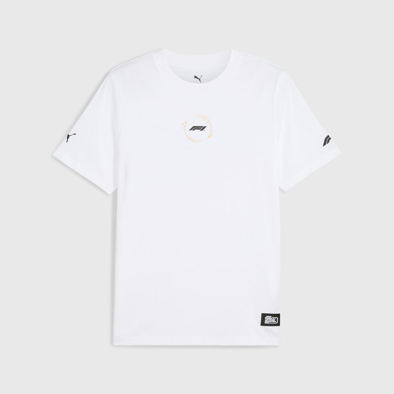 F1 FW MENS ABU DHABI TEE - white