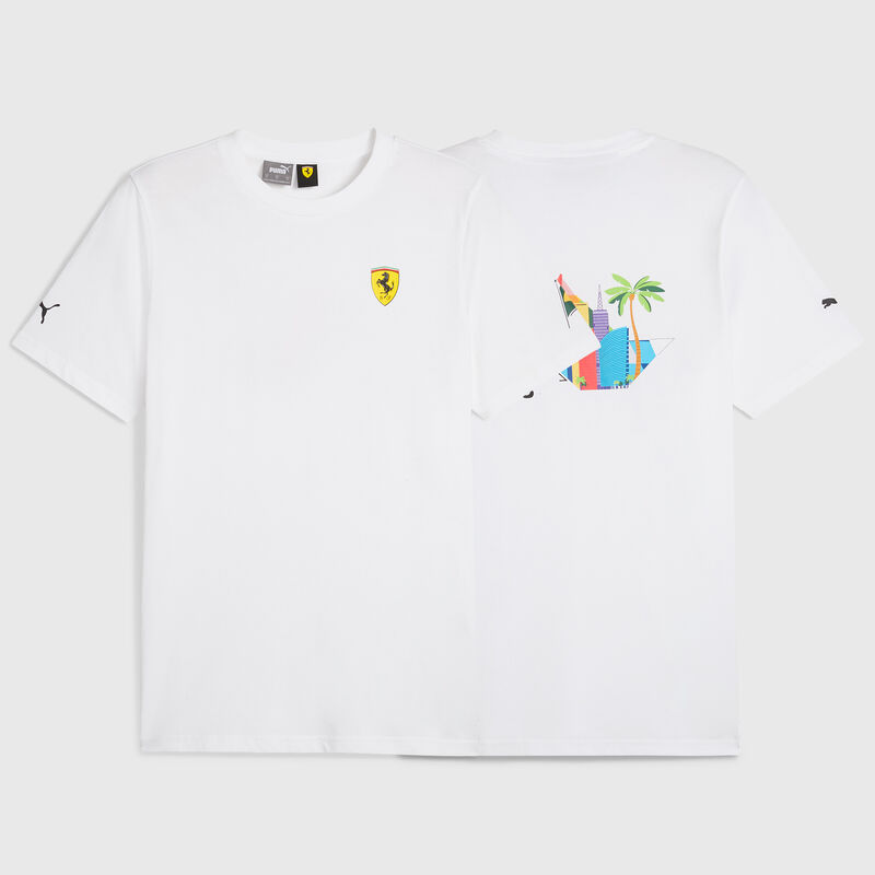 SF FW SE BRAZIL TEE - white