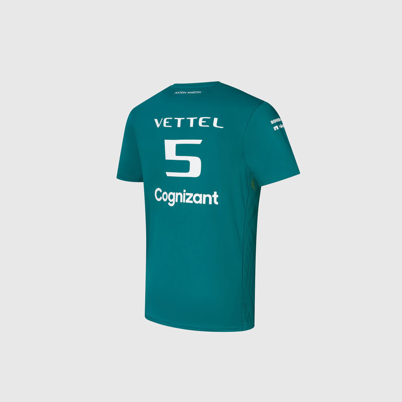 AMCF1 RP VETTEL DRIVER TEE - green