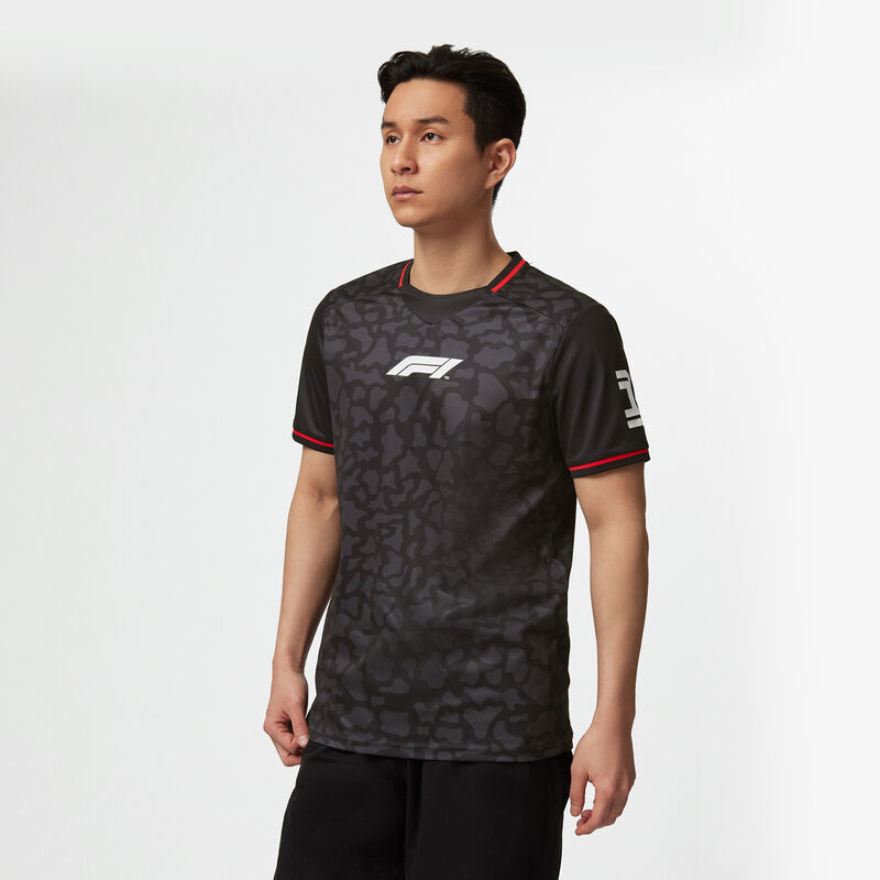 F1 FW CAMO SPORTS TEE - black