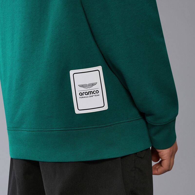 AMF1 FW LOGO HOODY - green