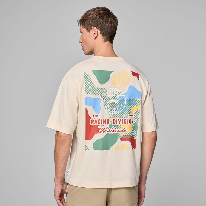 F1 FW CAMO GRAPHIC TEE - beige