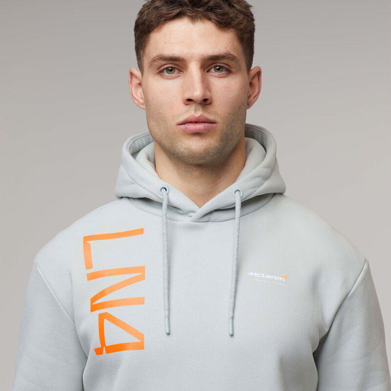 MCLAREN FW NORRIS HOODY - grey