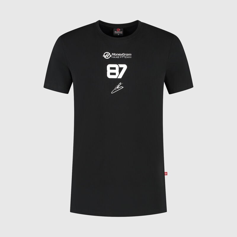 HAAS FW UNISEX OB DRIVER TEE - black