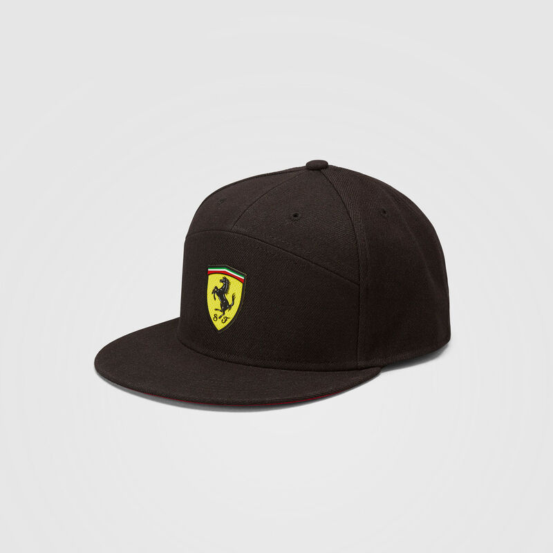 SF FW FB SCUDERIA FERRARI CAP - black