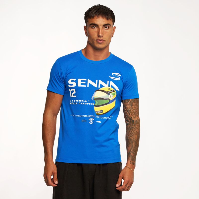 SENNA FW MENS 12 GRAPHIC TEE - blue