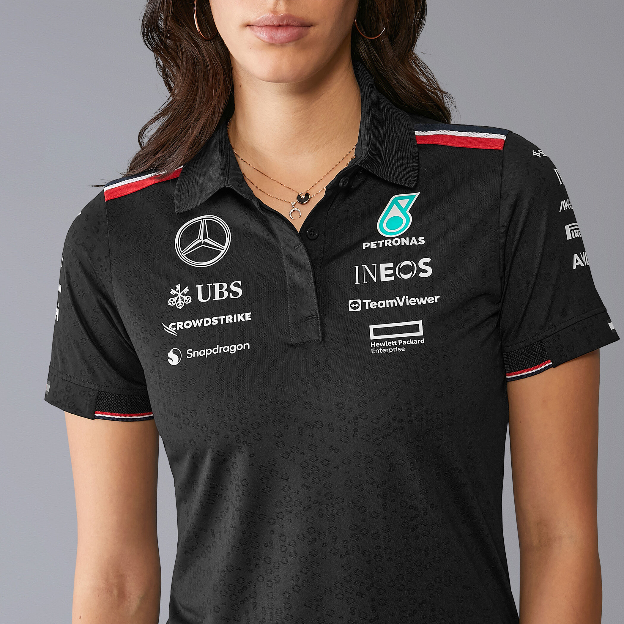 Women's 2024 Team Polo - Mercedes-AMG F1 | Fuel For Fans