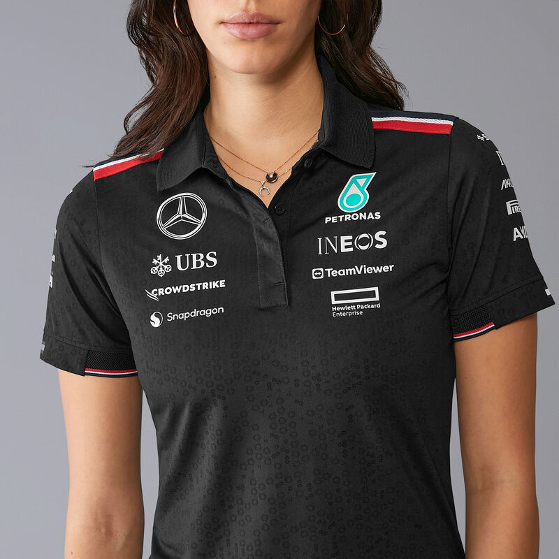MAPF1 RP WOMENS TEAM POLO - black