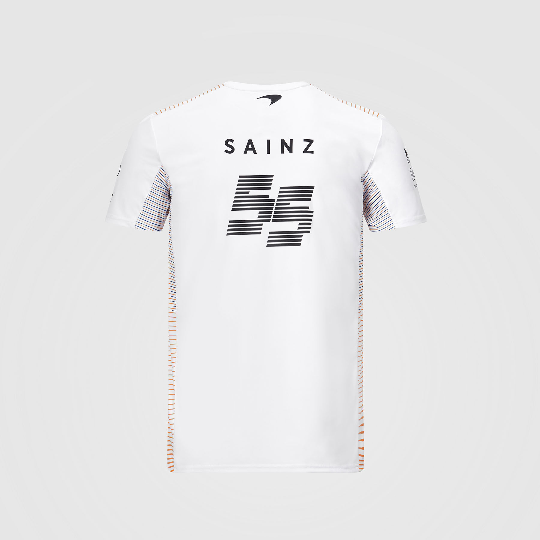 New 2020 Carlos Sainz Team McLaren F1 Mens Team T-Shirt White F1 L 