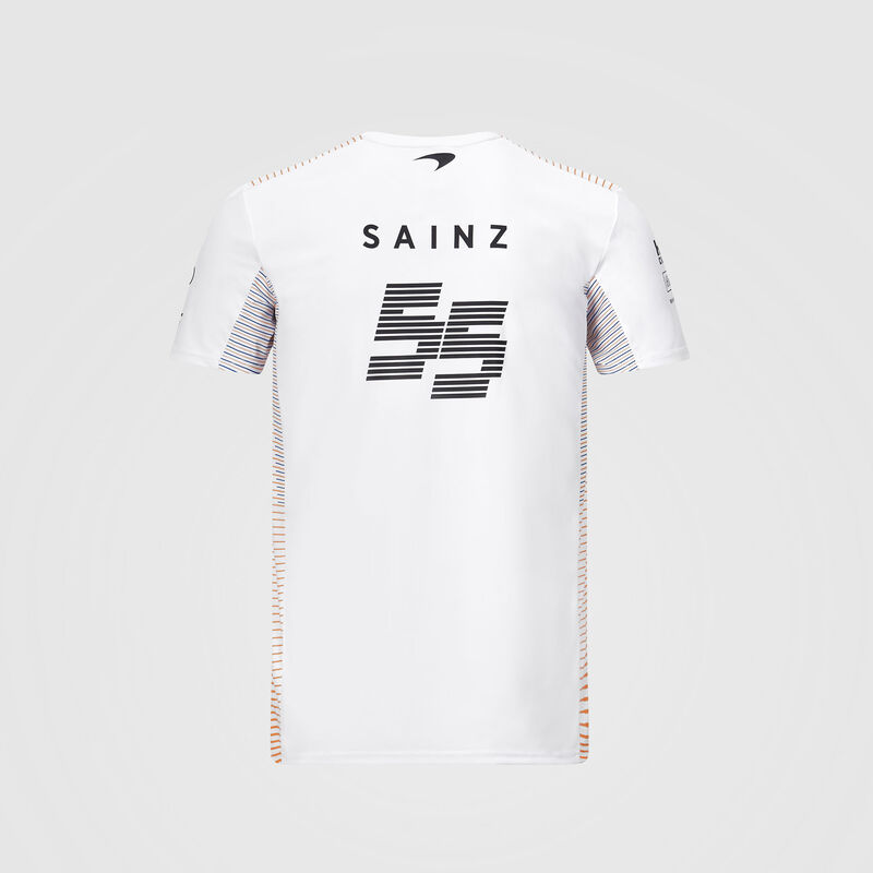 MCLAREN RP MENS SAINZ TEE - white