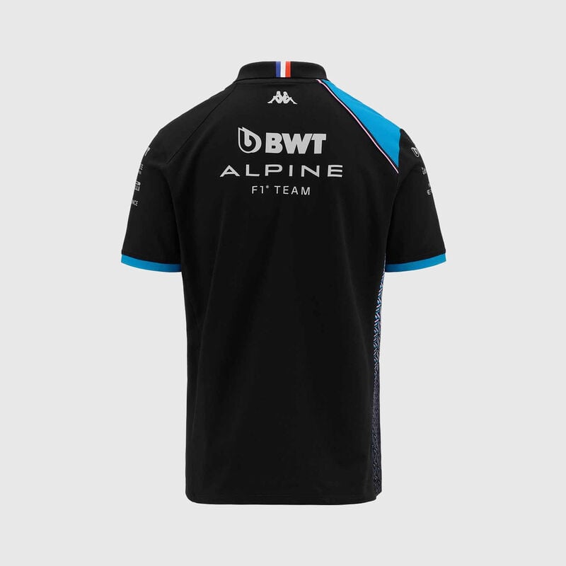 ALPINE F1 SL RP 2023 TEAM POLO - black