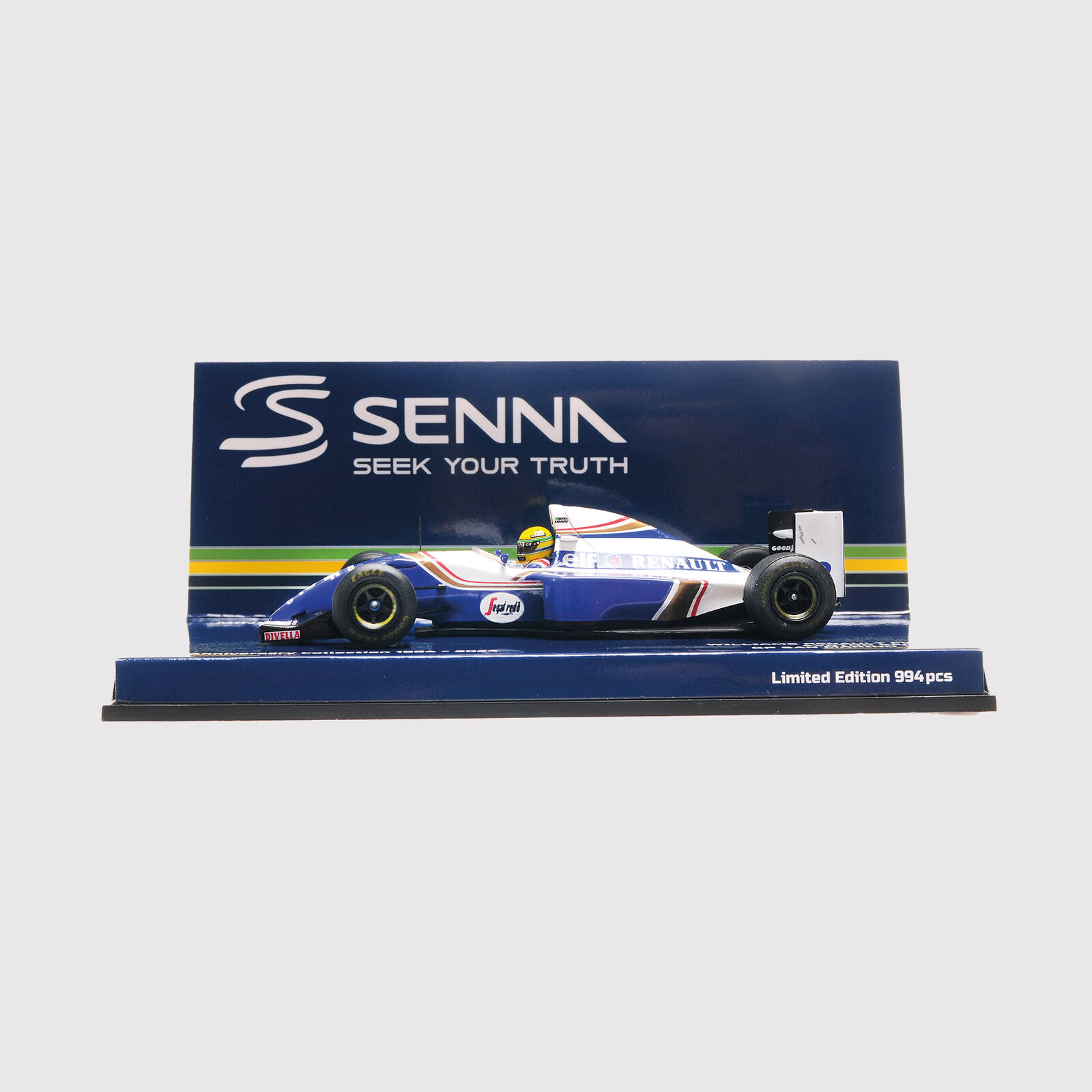 Tameo 1/43 Williams Renault FW16 F1 San Marino GP1994 A. Senna New