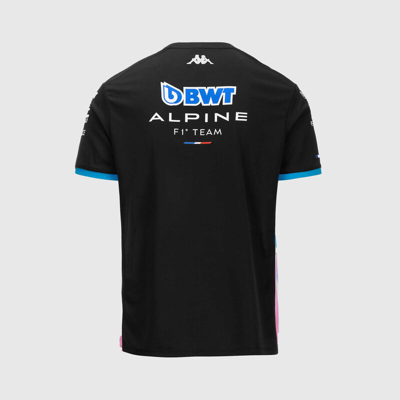 ALPINE SL RP TEAM TEE - black