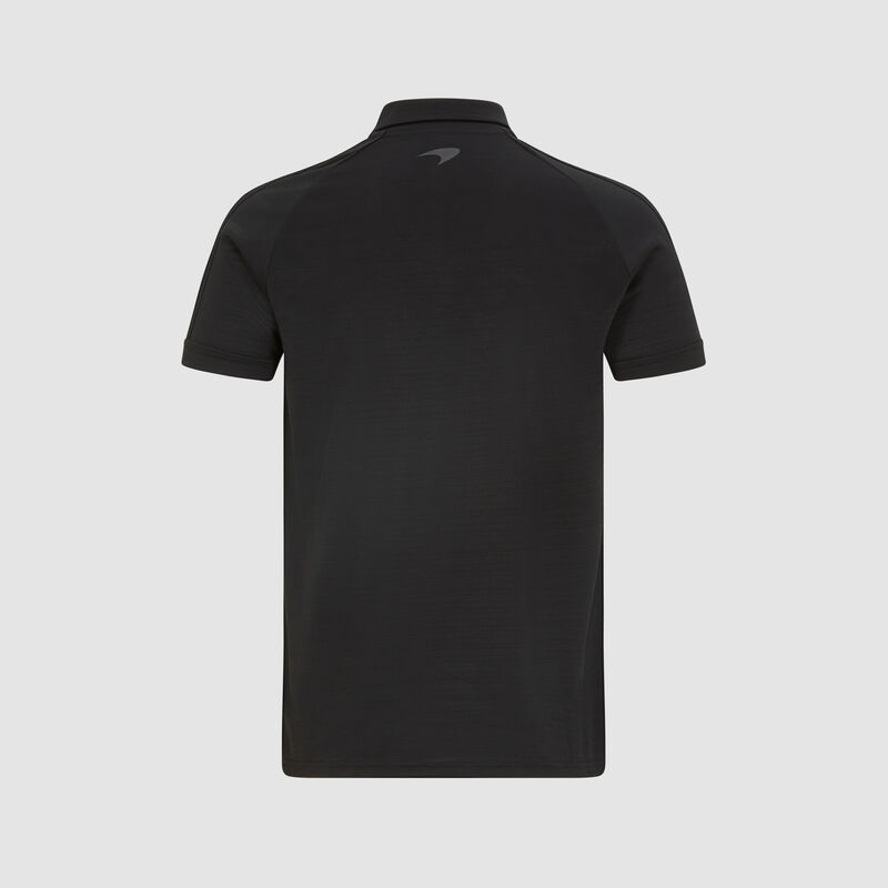 MCLAREN FW MENS TECH POLO - black