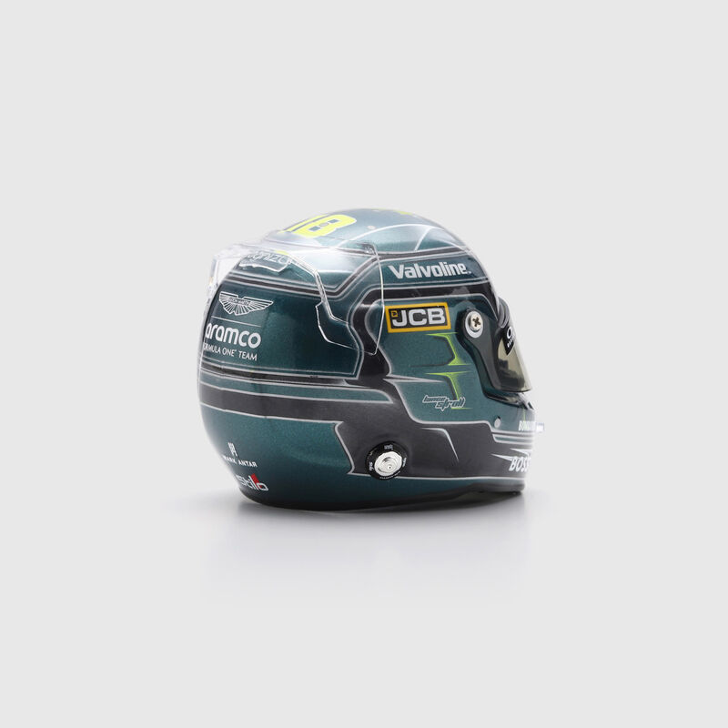 AMF1 LS 2024 1:5 SCALE HELMET - dark green