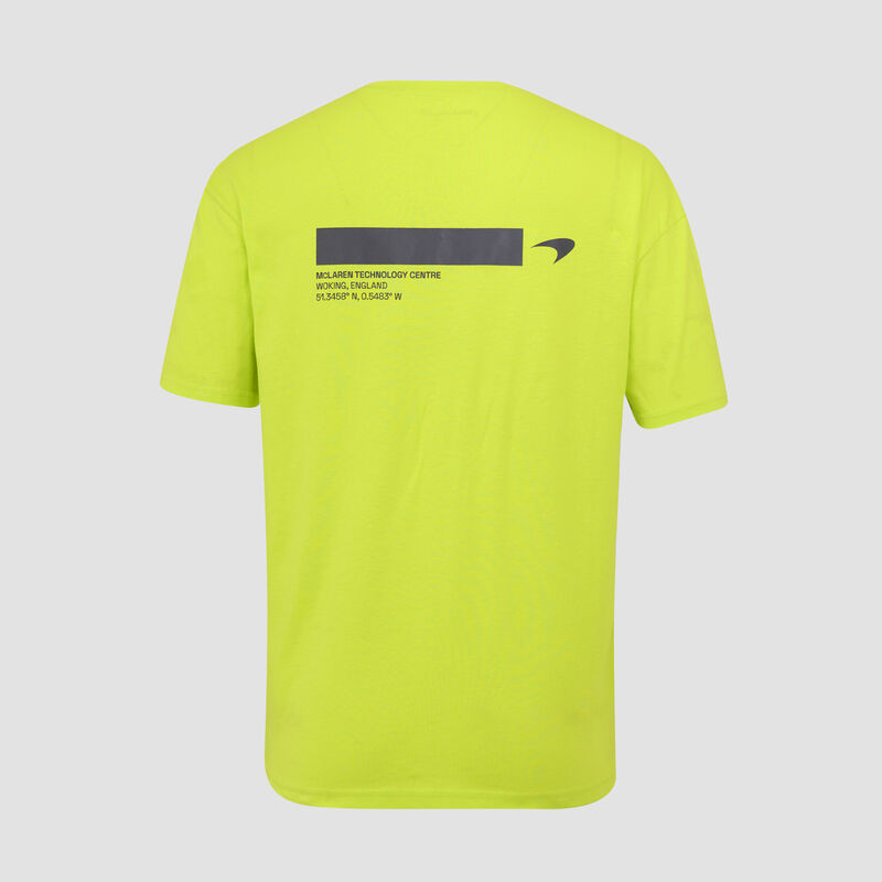 MCL SE UNISEX NIGHT RACE TEE - bright green