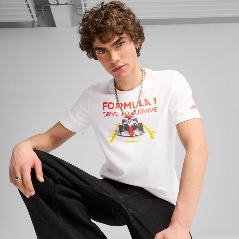 F1 FW DTS Graphic Tee - white