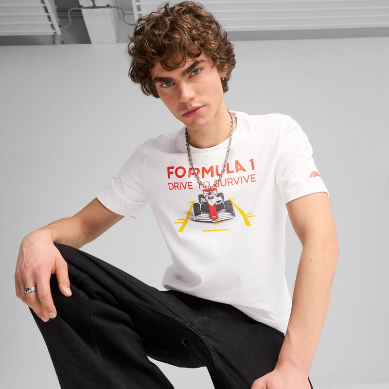 F1 FW DTS Graphic Tee - white
