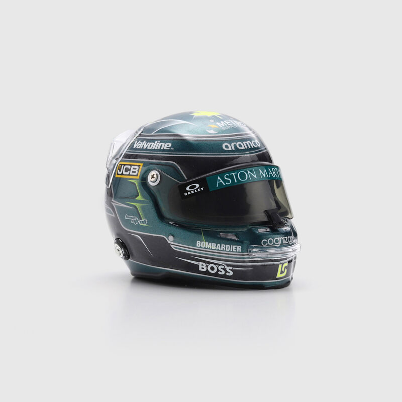 AMF1 LS 2024 1:5 SCALE HELMET - dark green