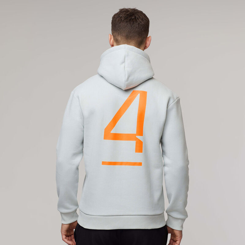 MCLAREN FW NORRIS HOODY - grey