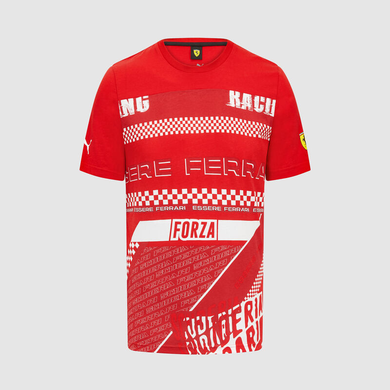 SF FW MENS GRAPHIC TEE - red