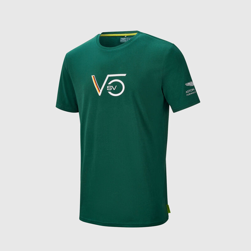 AMF1 RP MENS VETTEL TEE - green