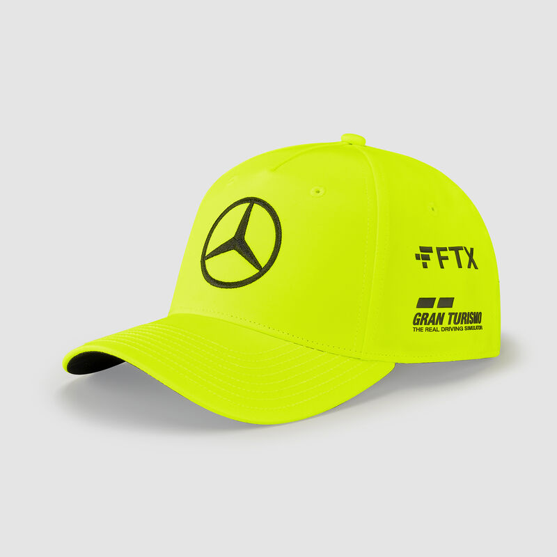 MAPF1 RP SE LH NEON PARTY BASEBALL CAP - neon yellow