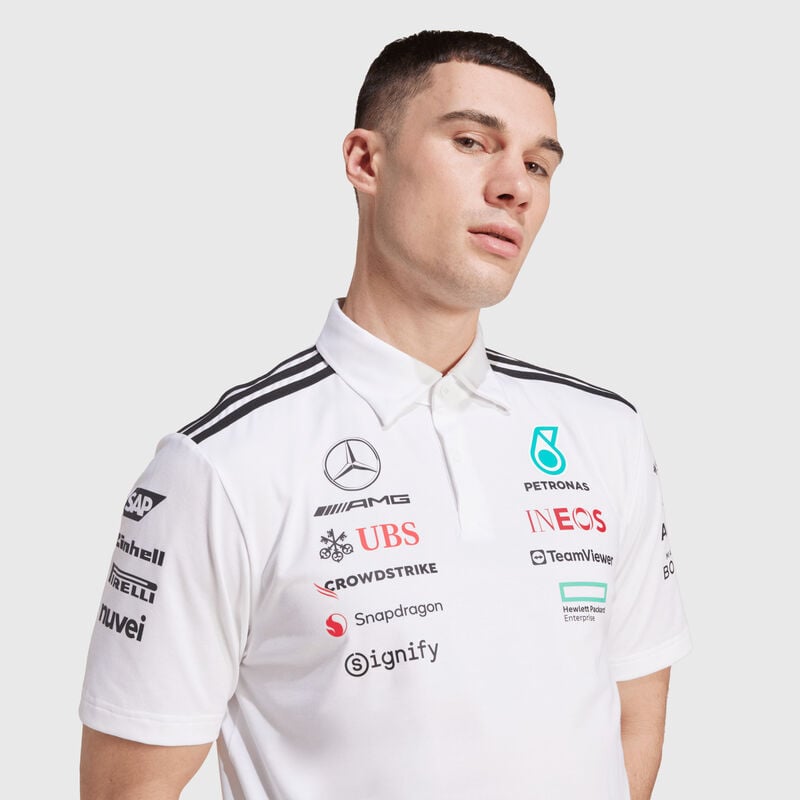 MAPF1 RP MENS TEAM POLO - white