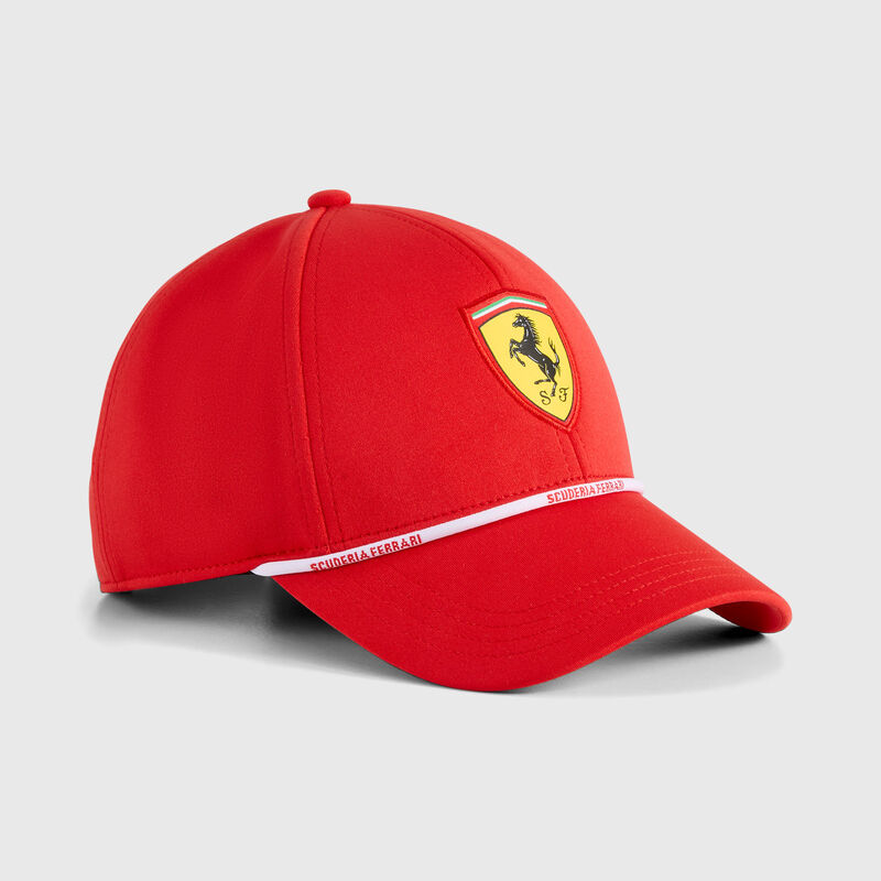 PUMA Kids Classic Cap 2026 - Scuderia Ferrari F1 - Rosso corsa red ONE SIZE - Fuel For Fans F1 Merchandise store
