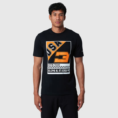 Camiseta gráfica de Daniel Ricciardo EEUU