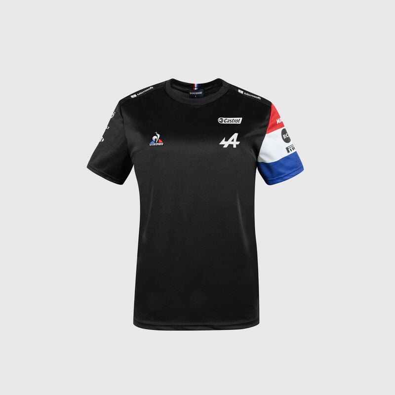 ALPINE F1 GARAGE TEE - black