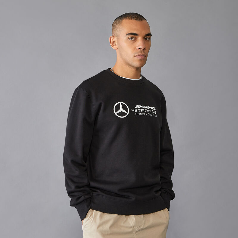 MAPF1 FW MENS CREW NECK SWEAT - black