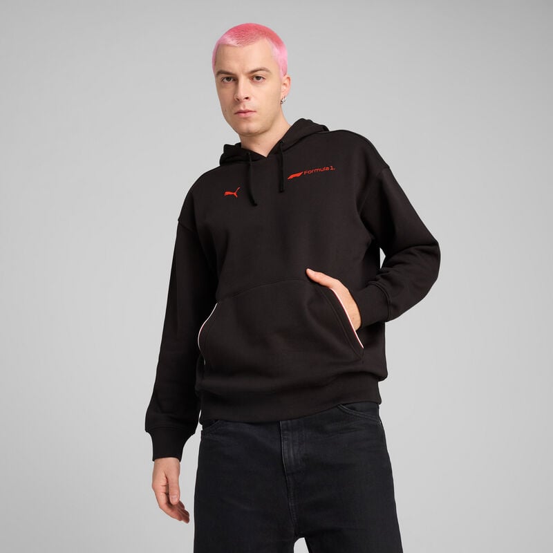 F1 ESS+ HOODIE - RELAXED - black