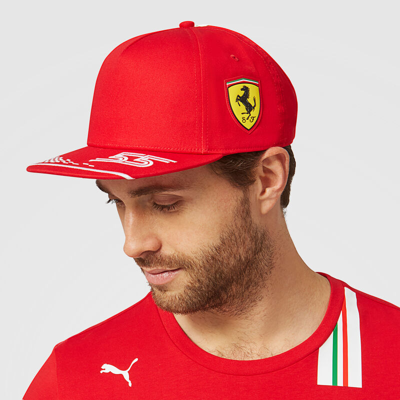 SF RP KIDS SAINZ CAP - red