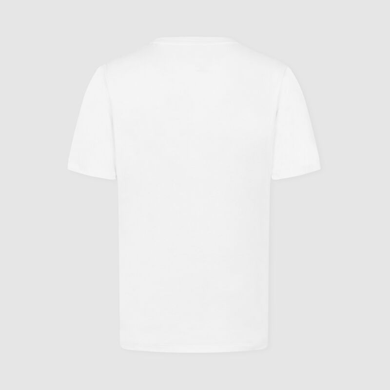 MAPF1 FW MENS SMALL LOGO TEE - white