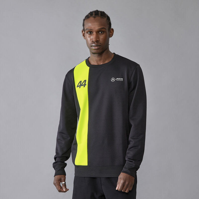 MAPF1 FW LH CREW NECK SWEAT - black