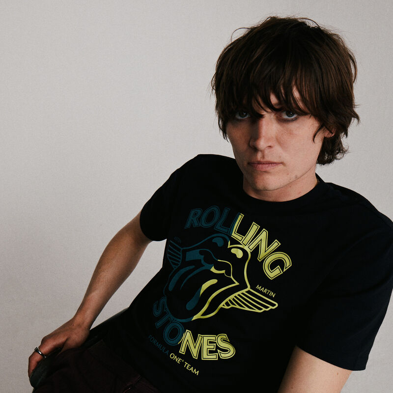 AMF1 FW SE ROLLING STONES TEE - black