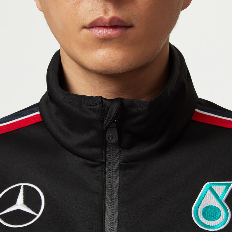 MAPF1 RP MENS SOFTSHELL JACKET - black