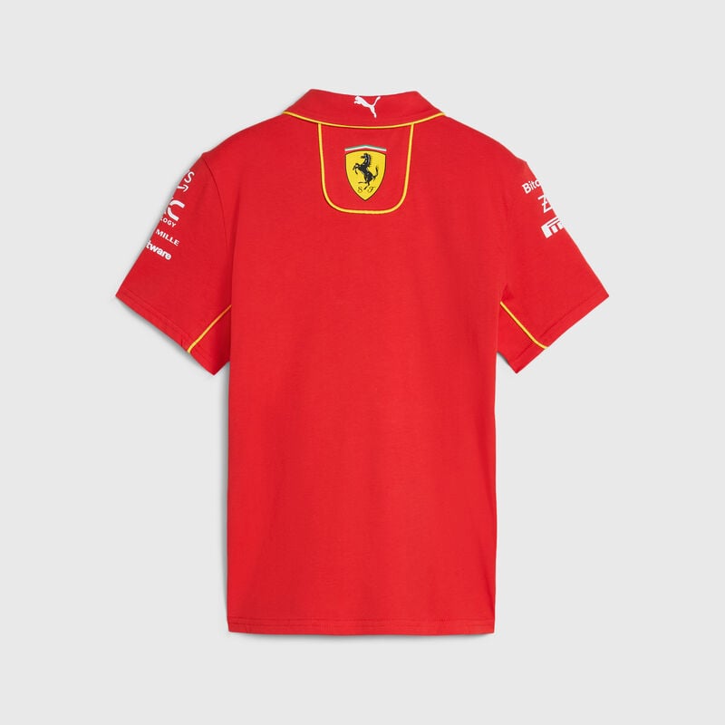SF RP KIDS TEAM POLO - red