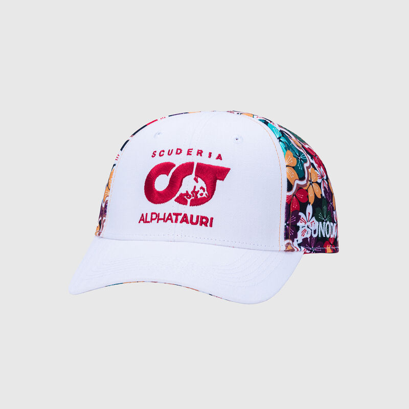 ALPHA TAURI SL TSUNODA JAPAN CAP - white