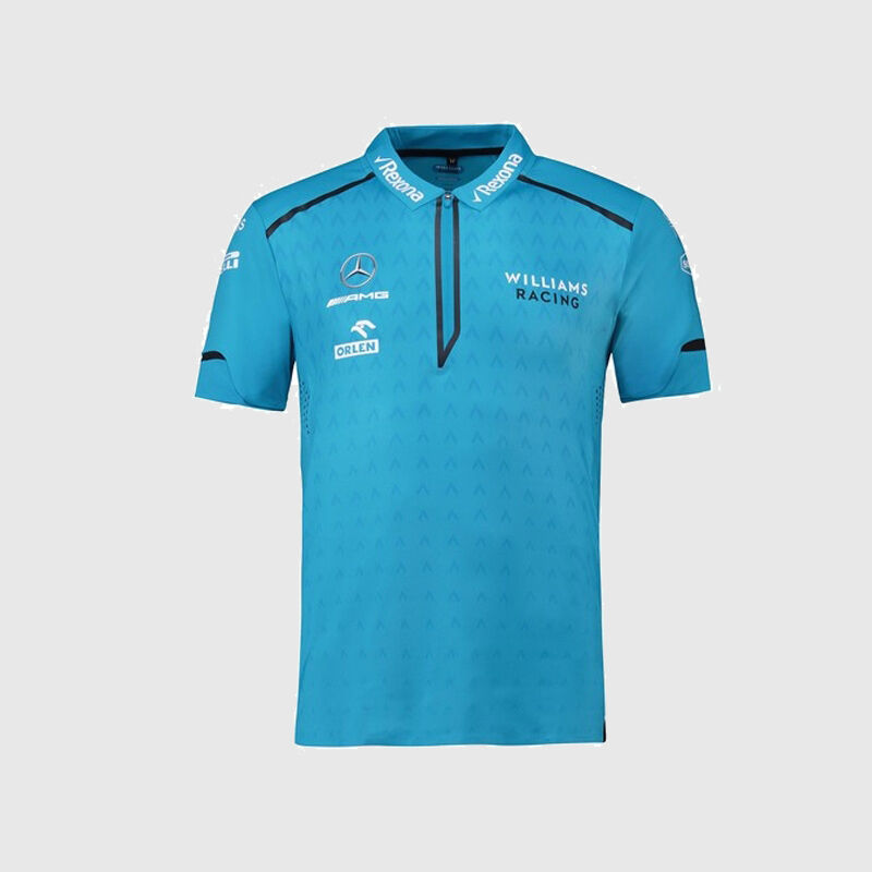 WILLIAMS RACING 2019 TEAM PERFORMANCE POLO  - blue