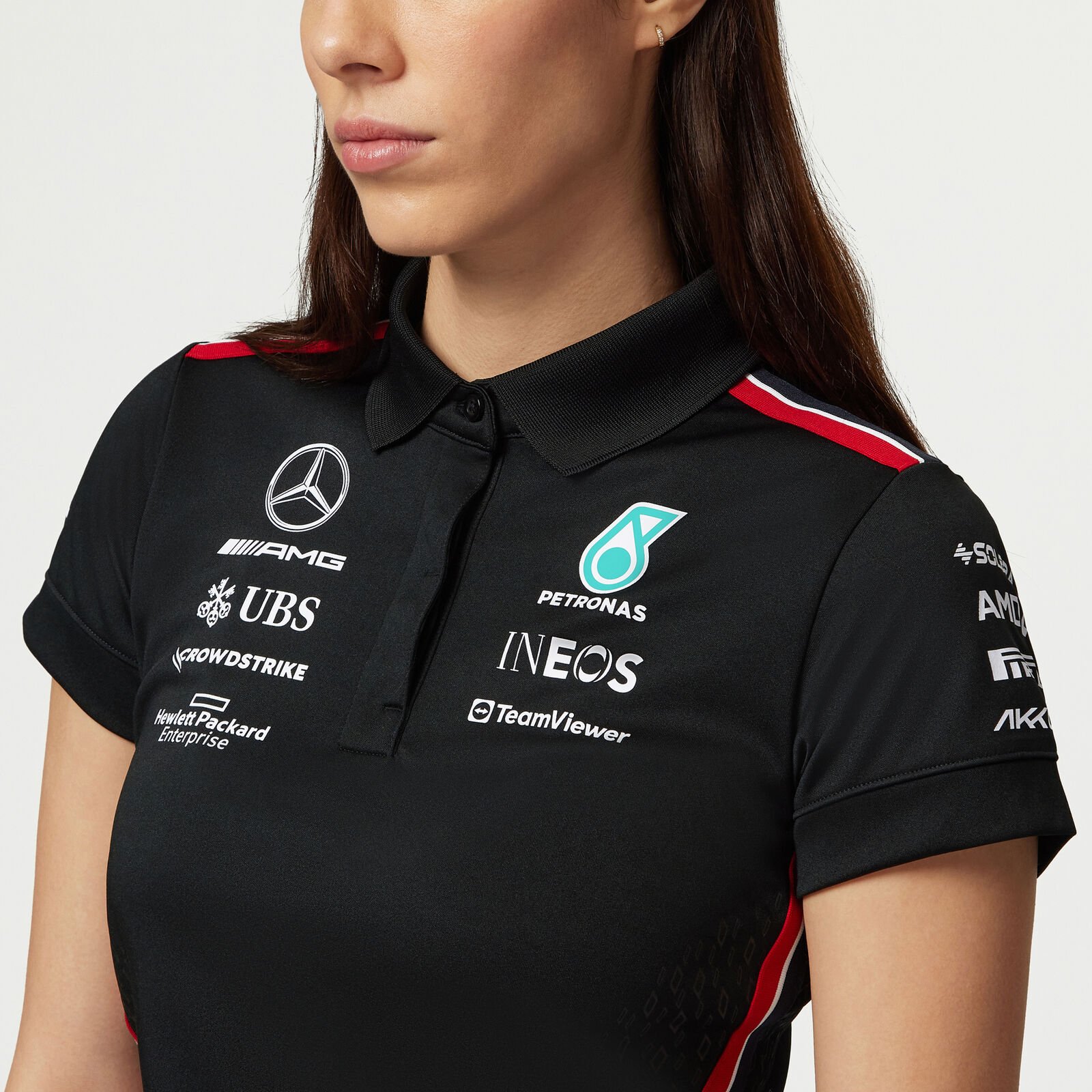 Mercedes F1 Team T Shirts Mercedes Amg Petronas Team T Shirt White