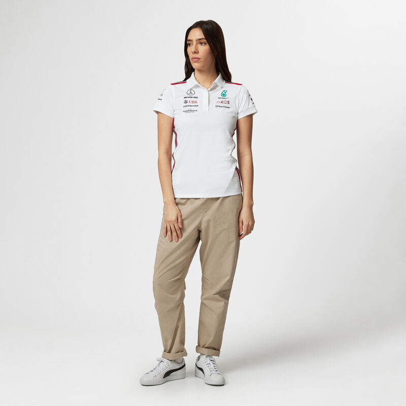 MAPF1 RP WOMENS POLO - white