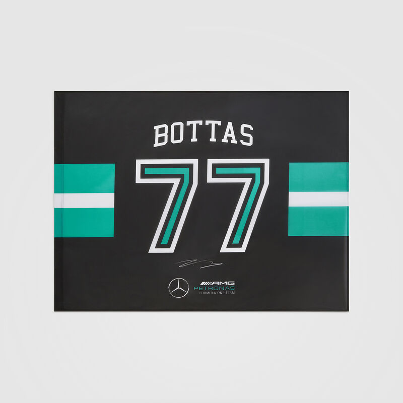 MAPF1 FW BOTTAS FLAG 90X120 WITHOUT POLE - Multicolor